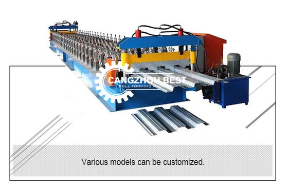 Two Waves Cold Rolled 15kw Highway Guardrail Machine