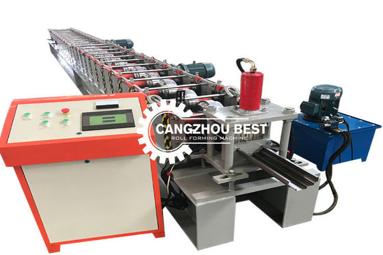 1.2mm 8m/Min Touchscreen Metal Door Frame Roll Forming Machine