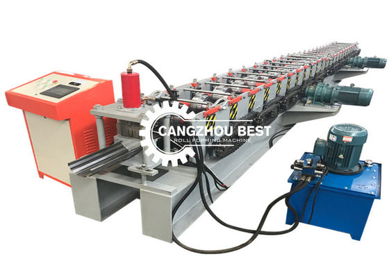 Slide Channel Truck And Metal 0.5mm Stud Roll Forming Machine