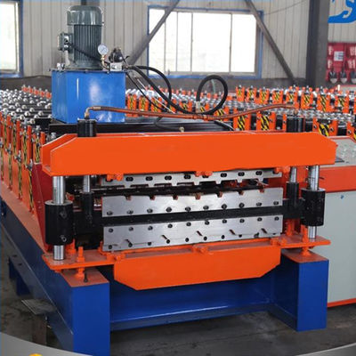 Roofing Iron Sheet Panel Double Layer Ibr Making Machine
