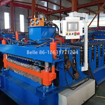 12m/Min 8.5kw Double Layer Plc Corrugated Roll Former