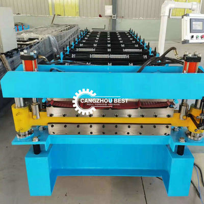 5v and Corrugated Roof Double Layer Deep Rib 0.3mm Steel Profile Roll Forming Machine