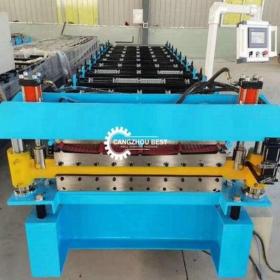 Double Layer 5v Roofing Sheet Roll Forming Machine For Popular