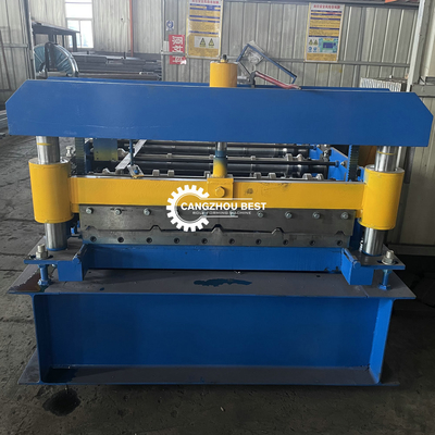 900mm Color Steel PPGl Metal Roofing Sheet Roll Forming Machine