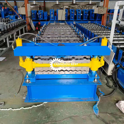 Combine 380v 50hz Roofing Sheet Roll Forming Machine Double Layer