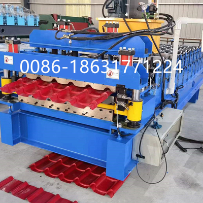 Metal Double Layer Theatres Roofing Sheet Roll Forming Machine