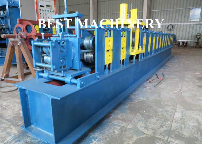Galvanized Cold Steel Slat Rolling Shutter Door Roll Forming Machine