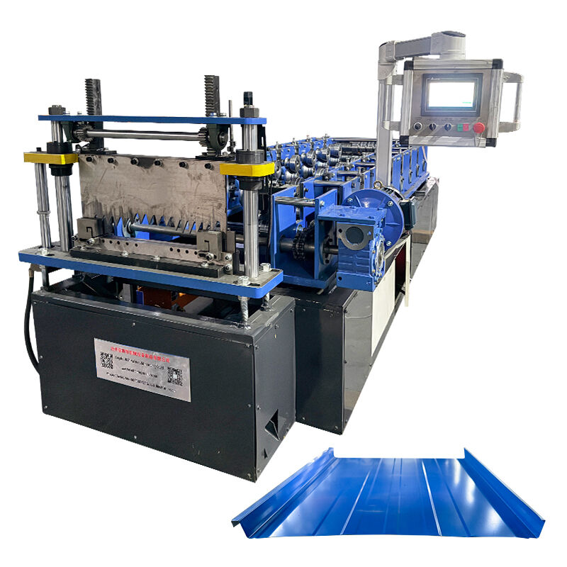 Portable Steel Profile Self Lock Auto Kr24 Standing Seam Making Roll ...