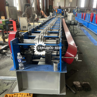 Gearbox Driven Steel Roll Forming Machine Door Window Frame Making