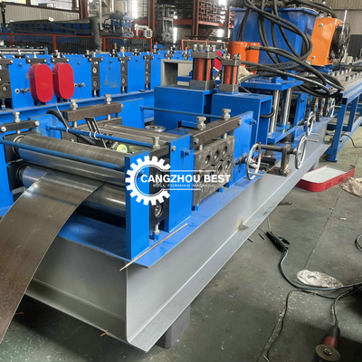 Gearbox Driven Steel Roll Forming Machine Door Window Frame Making