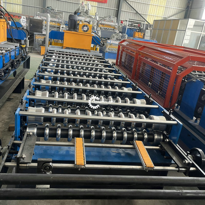 0.25mm Single Layer Roofing Sheet Roll Forming Machine Steel Profile Corrugated