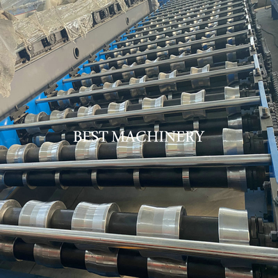 Yx750 PLC Roofing Sheet Roll Forming Machine For Color Steel Profile