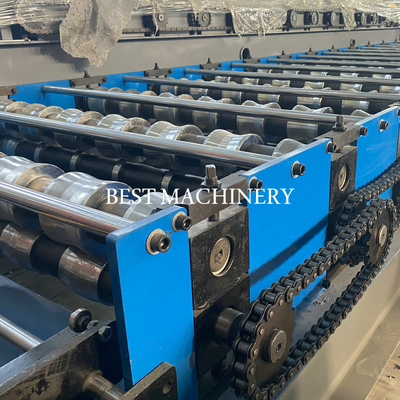 Yx750 PLC Roofing Sheet Roll Forming Machine For Color Steel Profile