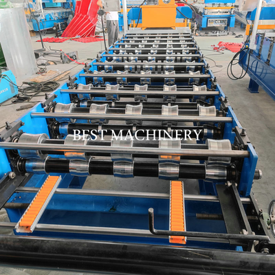 Yx750 PLC Roofing Sheet Roll Forming Machine For Color Steel Profile