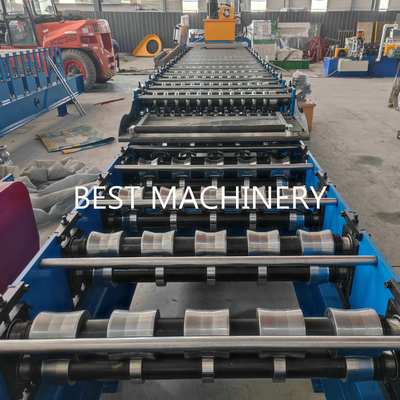 686mm 762mm Hydraulic Roofing Sheet Roll Forming Machine Double Layer