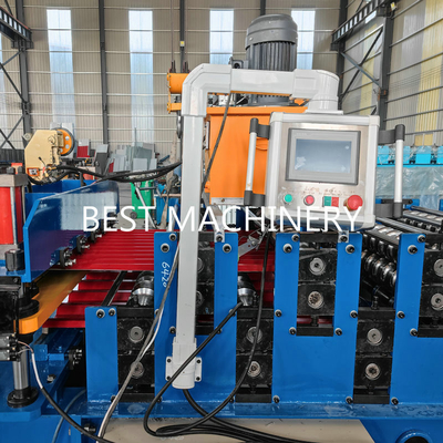 686mm 762mm Hydraulic Roofing Sheet Roll Forming Machine Double Layer