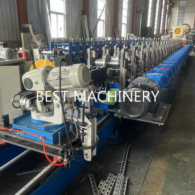 Unistrut C Channel Solar Rack Profile Roll Forming Machine Steel Automatically