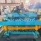 Roman Tile Box 0.8mm Steel Profile Roll Forming Machine Gearbox Driven