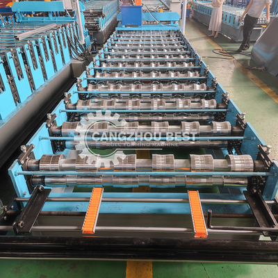 Trapezoidal Tr5 Ibr Roofing Sheet Machine For Steel Panel