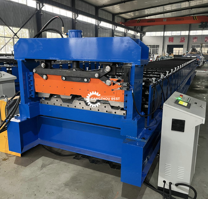 CE ISO9001 Building Material Galvanized Steel Deck Floor Roll Forming Machine