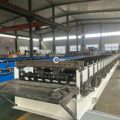 YX1000 0.3-1.2mm Floor Deck Steel Profile Roll Forming Machine 380VAC For Turkey Market