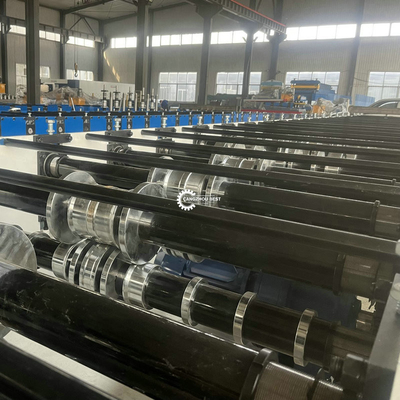YX1000 0.3-1.2mm Floor Deck Steel Profile Roll Forming Machine 380VAC For Turkey Market