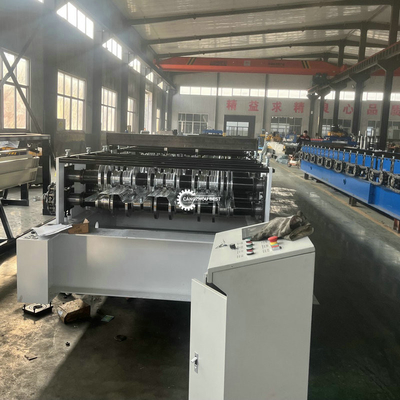 YX1000 0.3-1.2mm Floor Deck Steel Profile Roll Forming Machine 380VAC For Turkey Market