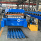 Steel Decking Floor Sheet Panel Roll Forming Machine With Press Logo