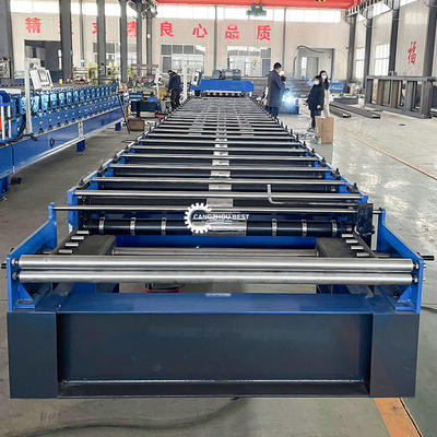 G550 Material Steel Profile IBR Roof Sheet Roll Forming Machine Motor Driven Type