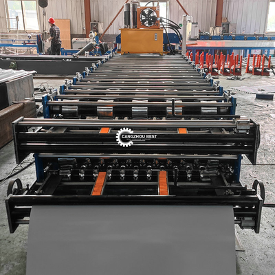 Double Layer IBR Roof Sheet/Tile&amp;Corrugated Steel Profile Roll Forming Machine