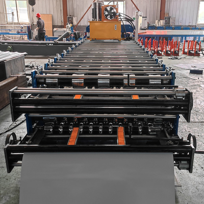 IBR Roof Sheet / Corrugated Roof Sheet Roll Forming Machine 4 - 6m/Min