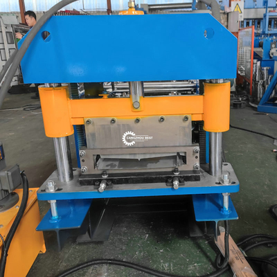 Standing Seam / Self Lock Roof Sheet Roll Forming Machine  8 - 15m/Min