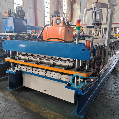 Hydraulic Cutting Ai Double Layer Forming Machine Gear Box Driven