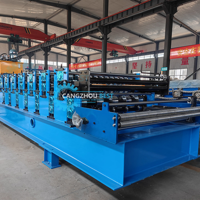 Double Layer PPGI Roofing Roll Forming Machine For Color Coated Steel Profile