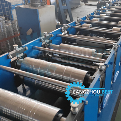 Self Lock Standing Seam Roofing Sheet Roll Forming Machine For G550 Material