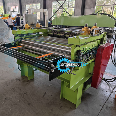 Hot Rolled Steel Cut To Length Coil Roll Forming Machine With Auto Stacker