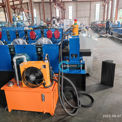 2mm Thickness Angle Channel Rolling Forming Machine For Galvanzied Steel Profile