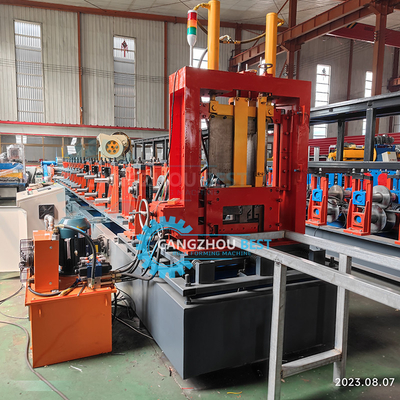 C Z Interchange Purlin CE Channel Roll Forming Machine Automatically Change Size