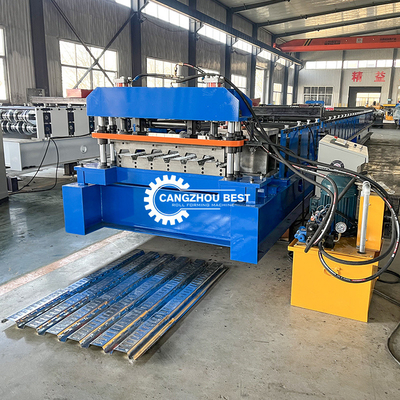 15-20m/Min Floor Deck Roll Forming Machine Plc Control System