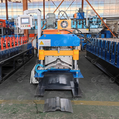 7.5kw Ridge Cap Roll Forming Machine For Color Steel Roofing Sheet / Corrugated Roof Sheet