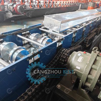 0.8-1.2mm Door Frame Roll Forming Machine For Galvanized Steel