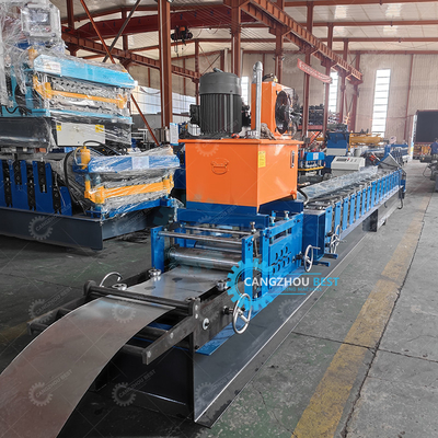 0.8-1.2mm Door Frame Roll Forming Machine For Galvanized Steel