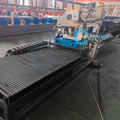 Cold Galvanized Downspout Machine For Seaming Type Square Pipe