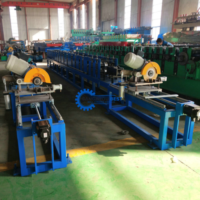 Galvanized Steel Downspout Machine Seaming Oval Pipe Making