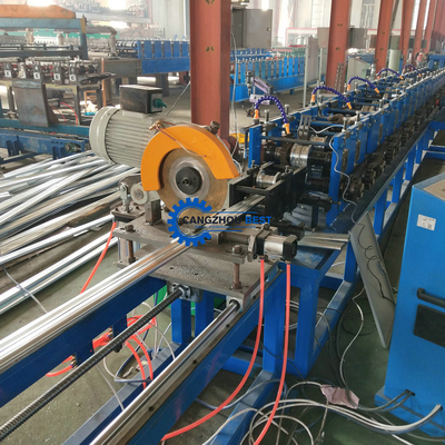 Galvanized Steel Downspout Machine Seaming Oval Pipe Making