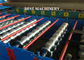 Hydraulic Trapezoid Step Tile Roll Forming Machine Bamboo Style Hydraulic Cutting Type