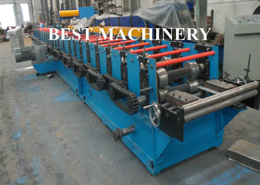 K Type PPGI Gutter Roll Forming Machine For Take Roof Rainwater