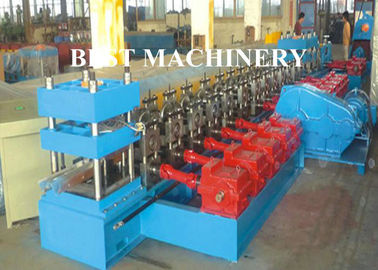 2 / 3 Beam Exprpessway Rail Guardrail Forming Machine 3mm - 5mm Galavnized