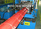 Roof Tile Crest Ridge Cap Roll Forming Machine CE / SGS Certificated