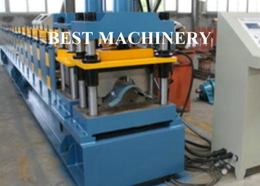 Roof Tile Crest Ridge Cap Roll Forming Machine CE / SGS Certificated